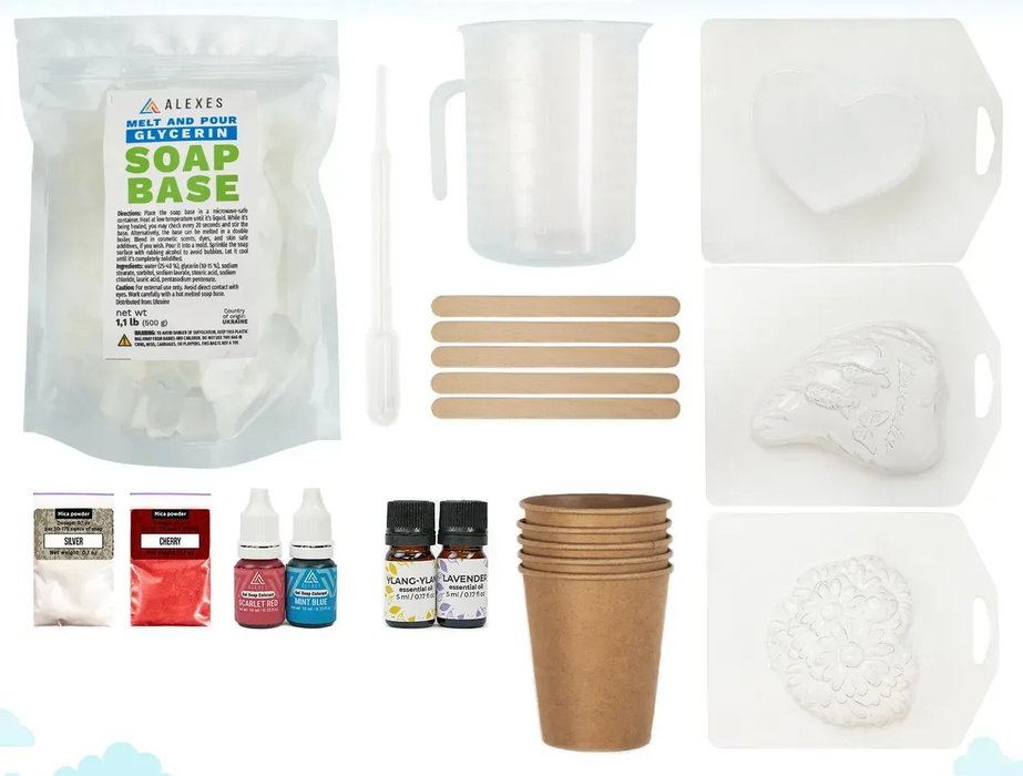 DIY Soap-Making Kit – Love Gift Edition