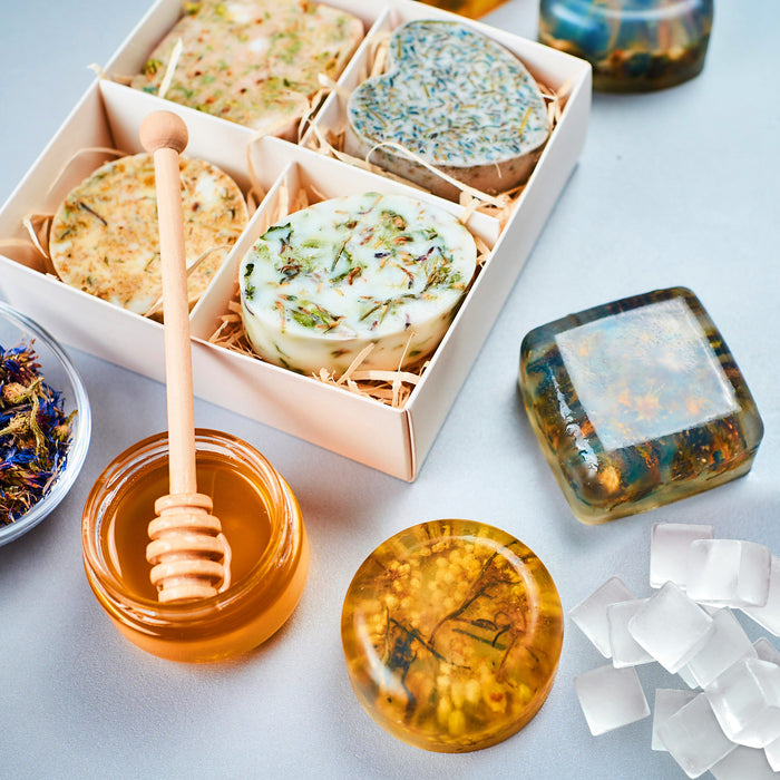 Glycerin Melt and Pour Soap Base - 2 lb Soap Melt and Pour Base Organic Clear Glycerin Soap Base