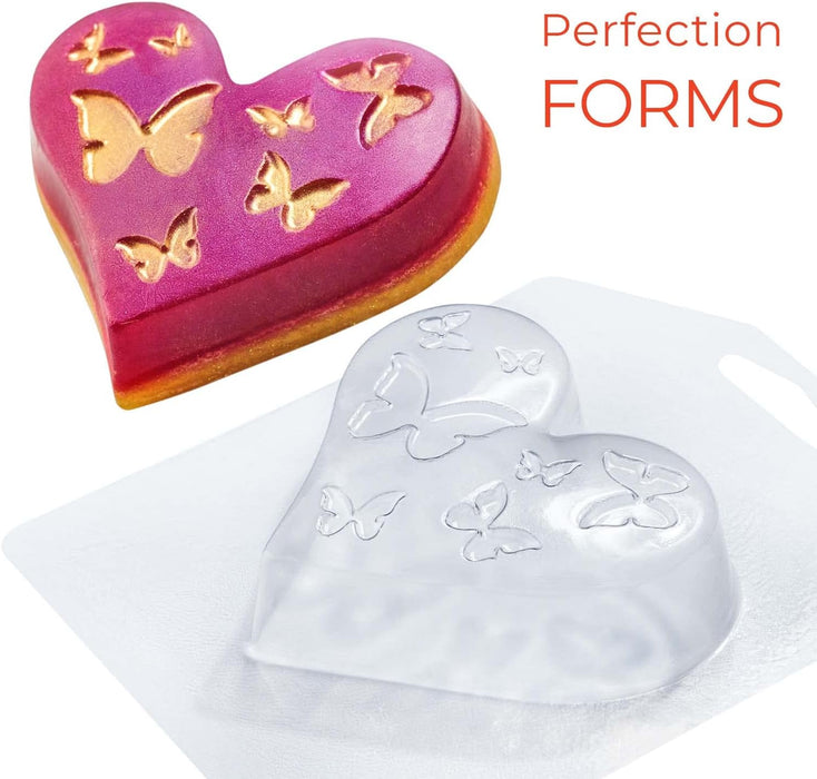 Soap Molds - ALEXES 4 Romance Plastic Molds Set - For Soap Making