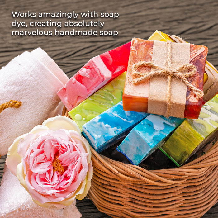 Glycerin Melt and Pour Soap Base - 2 lb Soap Melt and Pour Base Organic Clear Glycerin Soap Base