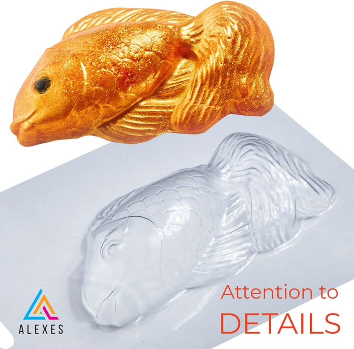 Soap Molds - ALEXES 4 Animals Plastic Molds Set - For Soap Making