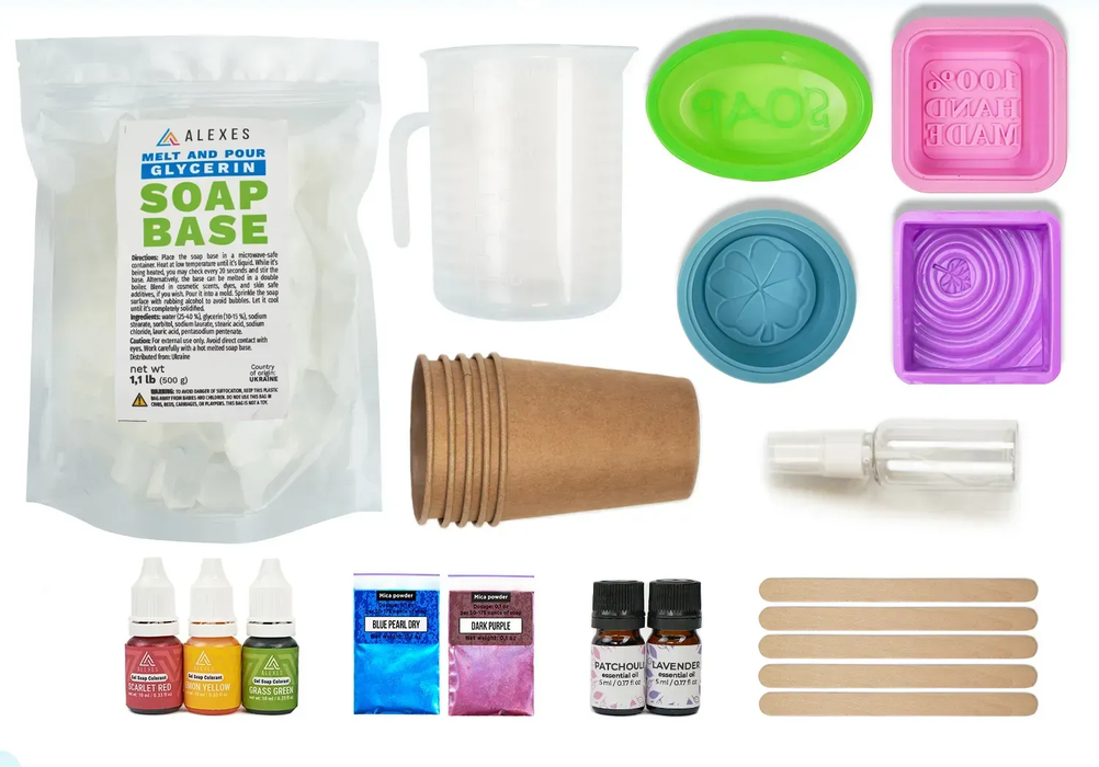 DIY Soap-Making Kit – Starter Gift Set