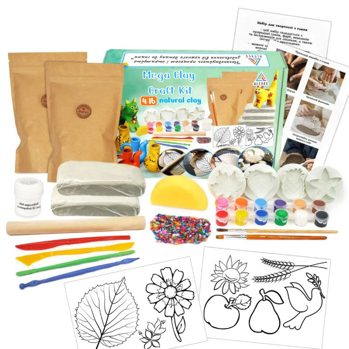 Mega Clay Craft Kit – 4,4LB kg Set