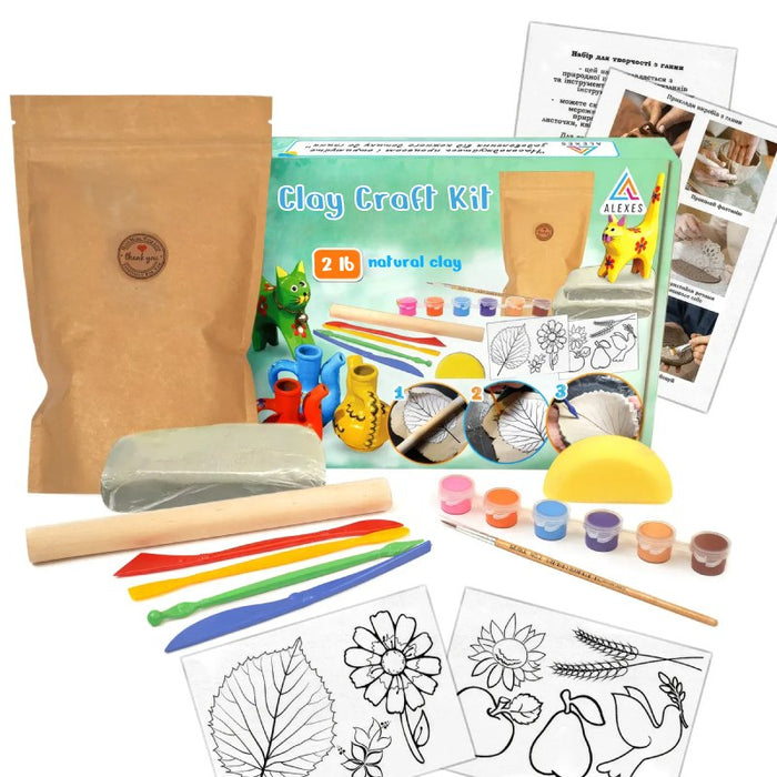 Clay Craft Kit – 2LB Set