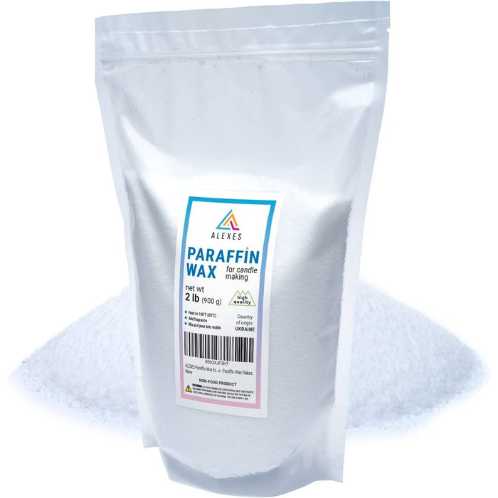 Paraffin Wax - 2 LB Paraffin Wax Flakes - For Candle Making and Crafts