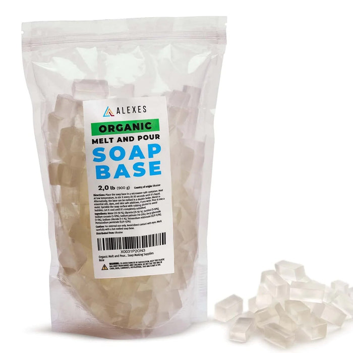 Organic Soap Base - 2 Lb Organic Melt Pour Soap Base - For Soap Making