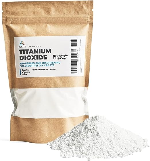 Titanium Dioxide for Soap Making 0.5 LB