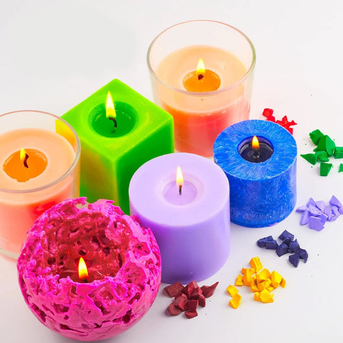 Сandle dyes - Set 26-Color Wax Candle Dye Blocks - For Candle Making